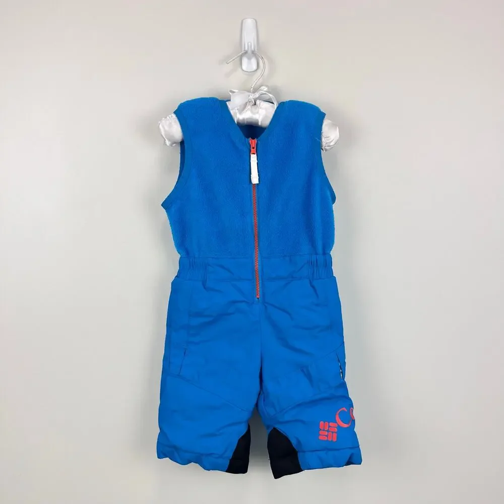 Columbia Boys Logo Omni-Tech Snow Bibs 6 Months